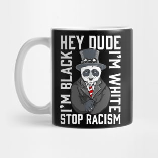 Stop Racism Panda 86 45 Mug